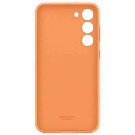 Samsung EF-PS916 - Back cover for mobile phone - silicone - orange - for Galaxy S23+ - 1