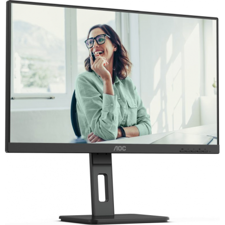 AOC Pro-line 24P3CV - P3 Series - LED monitor - 24" (23.8" viewable) - 1920 x 1080 Full HD (1080p) @ 75 Hz - IPS - 300 cd / m² - 1000:1 - 4 ms - HDMI, DisplayPort, USB-C - speakers - black - B2B - 1