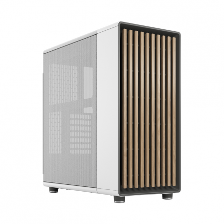 Fractal Design North - Mid tower - ATX - no power supply (ATX) - chalk white - USB/Audio - 30