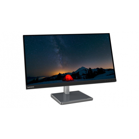 Lenovo L28u-35 - LED monitor - 28" - 3840 x 2160 4K @ 60 Hz - IPS - 300 cd/m² - 1000:1 - 4 ms - 2xHDMI, DisplayPort - speakers - raven black - 6