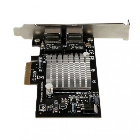 StarTech.com Dual Port PCI Express (PCIe x4) Gigabit Ethernet Server Adapter - 2 Port Network Card - Intel i350 NIC - GbE Network Card (ST2000SPEXI) - Network adapter - PCIe 2.1 x4 - Gigabit Ethernet x 2 - 2