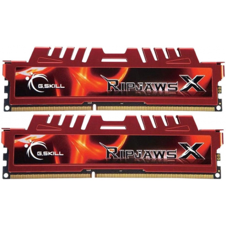 G.Skill Ripjaws-X - DDR3 - kit - 16 GB: 2 x 8 GB - DIMM 240-pin - 1600 MHz  /  PC3-12800 - CL10 - 1.5 V - unbuffered - non-ECC - 0