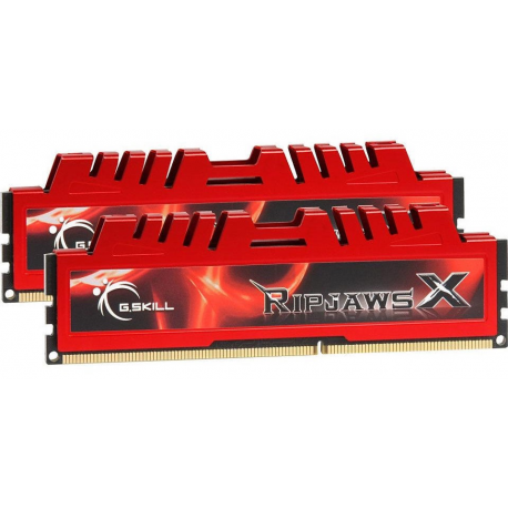G.Skill Ripjaws-X - DDR3 - kit - 16 GB: 2 x 8 GB - DIMM 240-pin - 1600 MHz  /  PC3-12800 - CL10 - 1.5 V - unbuffered - non-ECC - 1