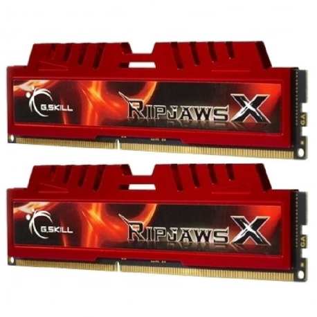 G.Skill Ripjaws-X - DDR3 - kit - 16 GB: 2 x 8 GB - DIMM 240-pin - 1600 MHz  /  PC3-12800 - CL10 - 1.5 V - unbuffered - non-ECC - 2