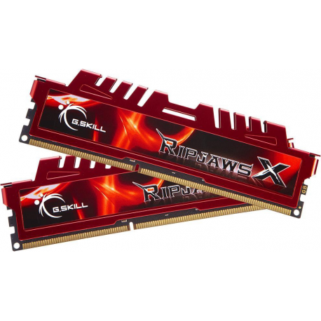 G.Skill Ripjaws-X - DDR3 - kit - 16 GB: 2 x 8 GB - DIMM 240-pin - 1600 MHz  /  PC3-12800 - CL10 - 1.5 V - unbuffered - non-ECC - 3