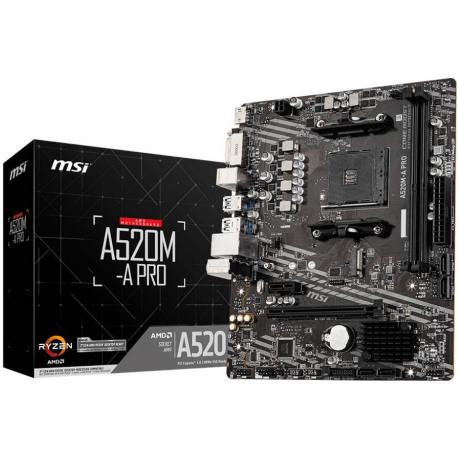 MB AMD A520 SAM4 MATX/A520M-A PRO MSI