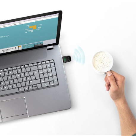 TP-Link Archer T2U Nano - network adapter - USB 2.0 - 8