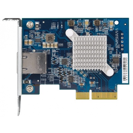 QNAP QXG-10G1T - Network adapter - PCIe 3.0 x4 low profile - 10Gb Ethernet x 1 - for QNAP TS-1232, 1277, 253, 453, 473, 677, 832, 853, 877, 977, TVS-2472, 473, 673, 872, 873 - 0