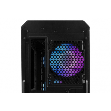 Genesis Irid 503 aRGB - Tower - micro ATX - no power supply (ATX) - black - USB/Audio - 4