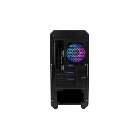 Genesis Irid 503 aRGB - Tower - micro ATX - no power supply (ATX) - black - USB/Audio - 12