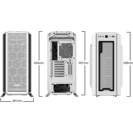 Case|BE QUIET|Silent Base 802 Window White|MidiTower|Not included|ATX|EATX|MicroATX|MiniITX|Colour White|BGW40