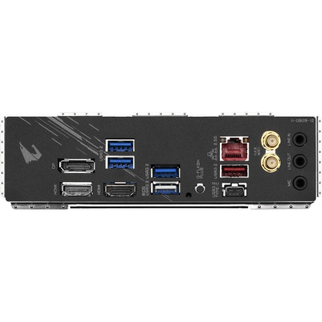 Gigabyte B550I AORUS PRO AX - 1.0 - motherboard - mini ITX - Socket AM4 - AMD B550 Chipset - USB-C Gen2, USB 3.2 Gen 1, USB 3.2 Gen 2 - 2.5 Gigabit LAN, Bluetooth, Wi-Fi - onboard graphics (CPU required) - HD Audio (8-channel) - 3