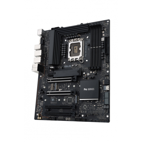 ASUS Pro WS W680-ACE - Motherboard - ATX - LGA1700 Socket - W680 Chipset - USB 3.2 Gen 1, USB 3.2 Gen 2, USB-C 3.2 Gen2, USB-C 3.2 Gen 2x2 - 2 x 2.5 Gigabit LAN - onboard graphics (CPU required) - HD Audio (8-channel) - 8