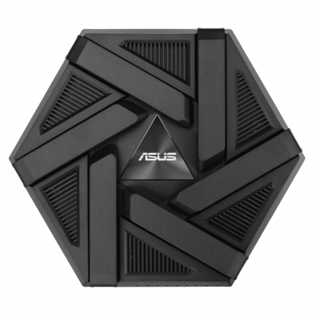ASUS RT-AXE7800 - Wireless router - 4-port switch - GigE, 2.5 GigE, 802.11ax (Wi-Fi 6E) - WAN ports: 2 - 802.11a / b / g / n / ac / ax (Wi-Fi 6E) - Multi-Band - 11