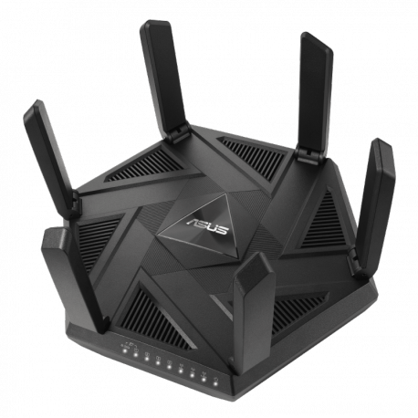 ASUS RT-AXE7800 - Wireless router - 4-port switch - GigE, 2.5 GigE, 802.11ax (Wi-Fi 6E) - WAN ports: 2 - 802.11a / b / g / n / ac / ax (Wi-Fi 6E) - Multi-Band - 13