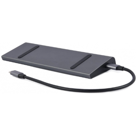 Cablexpert A-CM-COMBO9-02 - Docking station - USB-C 3.1 - VGA, HDMI - GigE - 4