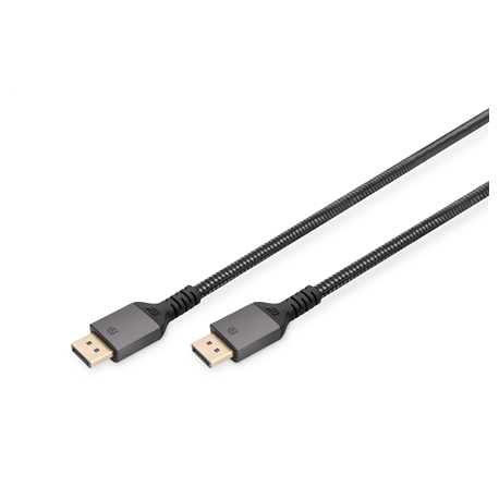 DIGITUS - DisplayPort cable - DisplayPort (M) to DisplayPort (M) - DisplayPort 1.4 - 1 m - 8K support - black - 0
