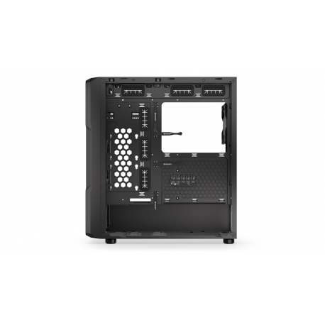 Endorfy Regnum 400 ARGB - PC case - ATX - windowed side panel (tempered glass) - no power supply (ATX) - black - USB / Audio - 23