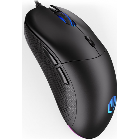 Endorfy GEM - Mouse - optical - 6 buttons - wired - USB-C - black - retail - 5