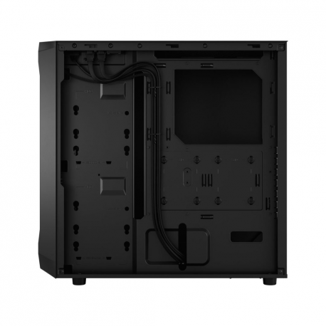 Fractal Design Focus 2 RGB - Tower - ATX - no power supply (ATX) - black solid - USB/Audio - 17