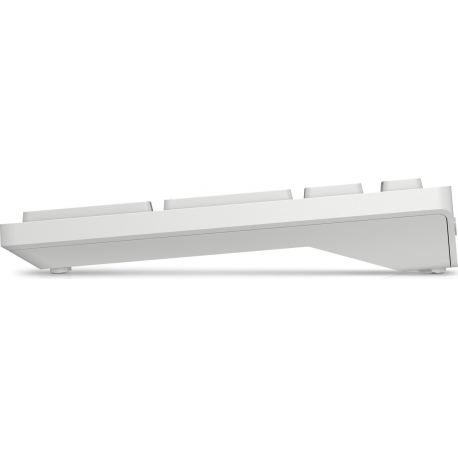 Dell Pro KM5221W - Keyboard and mouse set - wireless - 2.4 GHz - QWERTY - Russian - white - 4