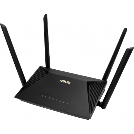 ASUS RT-AX1800U - Wireless router 3-port switch - 1GbE - Wi-Fi 6 - Dual Band - 0