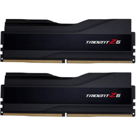G.Skill Trident Z5 - DDR5 - kit - 32 GB: 2 x 16 GB - DIMM 288-pin - 6400 MHz / PC5-51200 - CL32 - 1.4 V - unbuffered - non-ECC - matte black - 0