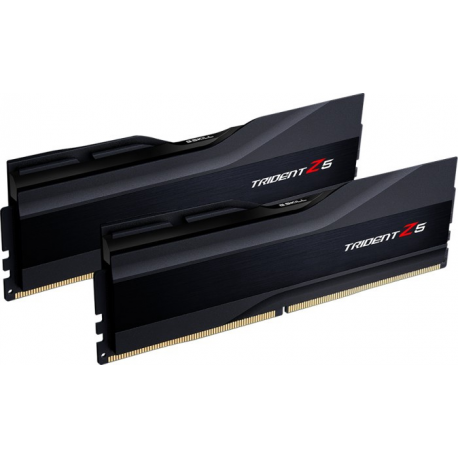 G.Skill Trident Z5 - DDR5 - kit - 32 GB: 2 x 16 GB - DIMM 288-pin - 6400 MHz / PC5-51200 - CL32 - 1.4 V - unbuffered - non-ECC - matte black - 4