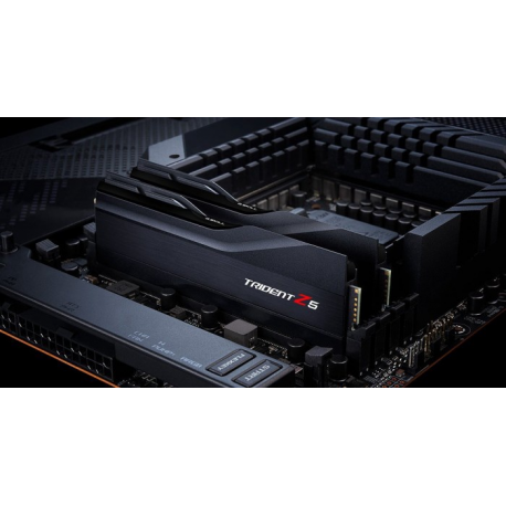 G.Skill Trident Z5 - DDR5 - kit - 32 GB: 2 x 16 GB - DIMM 288-pin - 6400 MHz / PC5-51200 - CL32 - 1.4 V - unbuffered - non-ECC - matte black - 5