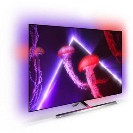 Philips 55OLED807 - 55" Diagonal Class 8 Series OLED TV - Smart TV - Android TV - 4K UHD (2160p) 3840 x 2160 - HDR - metal bezel frame - 1