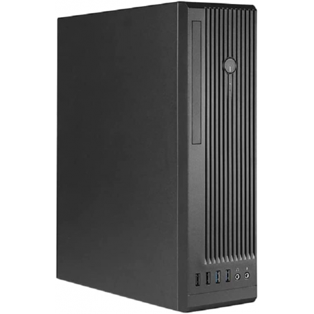 Chieftec UNI Series BE-10B-300 - Tower - micro ATX 300 Watt - black - USB/Audio - 0