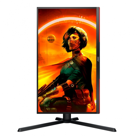 AOC Gaming 25G3ZM / BK - G3 Series - LED monitor - gaming - 25" (24.5" viewable) - 1920 x 1080 Full HD (1080p) @ 240 Hz - VA - 300 cd / m² - 3000:1 - 0.5 ms - 2xHDMI, DisplayPort - black, red - 3