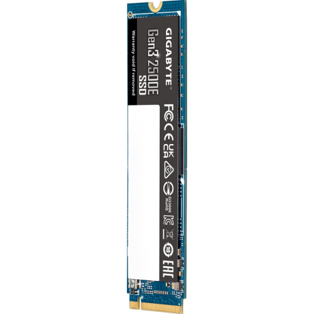 Gigabyte Gen3 2500E - SSD - 500 GB - internal - M.2 2280 - PCIe 3.0 x4 (NVMe) - 3