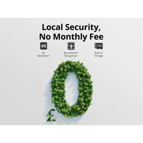 Eufy S330 eufyCam (eufyCam 3) - Network surveillance camera - outdoor - weatherproof - colour (Day&Night) - 8 MP - 3840 x 2160 - 4K - audio - wireless - Wi-Fi - 5