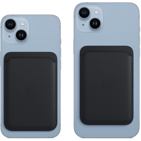 Apple - Wallet for mobile phone  /  credit card - with MagSafe - leather - ink - for iPhone 12, 13, 14 - 3