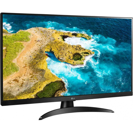 LG 27TQ615S-PZ - TQ615S - LED monitor with TV tuner - Smart - 27" - 1920 x 1080 Full HD (1080p) - IPS - 250 cd / m² - 1000:1 - 14 ms - 2xHDMI - speakers - black - 2
