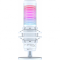 HyperX QuadCast S - Microphone - USB, 3.5 mm jack - white - for Victus by HP Laptop 15, 16; Laptop 14, 15, 17; Pavilion x360 Laptop; Pro 290 G9
