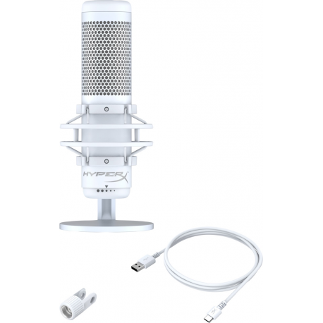MICROPHONE HYPERX QUADCAST S/WHITE 519P0AA HYPERX