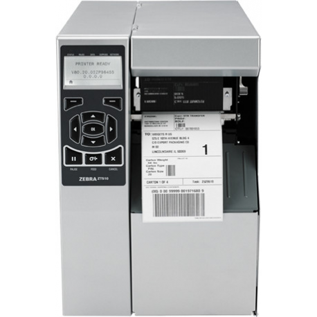 Zebra ZT410 - Label printer - direct thermal / thermal transfer - Roll (11.4 cm) - 203 dpi - up to 356 mm / sec - USB 2.0, LAN, serial, USB host, Bluetooth 2.1 - 2