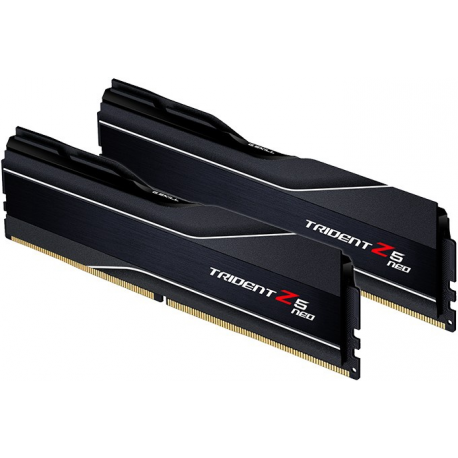 G.Skill Trident Z5 Neo - DDR5 - kit - 32 GB: 2 x 16 GB - DIMM 288-pin - 6000 MHz  /  PC5-48000 - CL30 - 1.35 V - unbuffered - non-ECC - matte black - 1