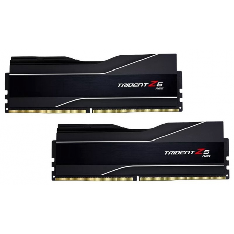 G.Skill Trident Z5 Neo - DDR5 - kit - 32 GB: 2 x 16 GB - DIMM 288-pin - 6000 MHz  /  PC5-48000 - CL30 - 1.35 V - unbuffered - non-ECC - matte black - 3
