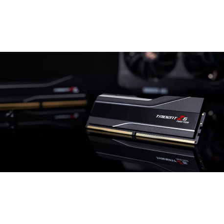 G.Skill Trident Z5 Neo RGB - DDR5 - kit - 32 GB: 2 x 16 GB - DIMM 288-pin - 6000 MHz / PC5-48000 - CL36 - 1.35 V - unbuffered - non-ECC - matte black - 4
