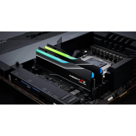 G.Skill Trident Z5 Neo RGB - DDR5 - kit - 32 GB: 2 x 16 GB - DIMM 288-pin - 6000 MHz / PC5-48000 - CL36 - 1.35 V - unbuffered - non-ECC - matte black - 7