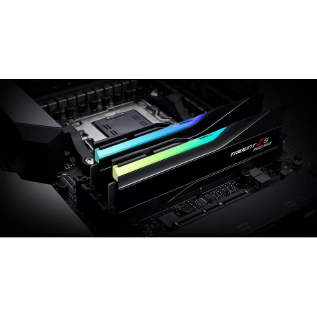 G.Skill Trident Z5 Neo RGB - DDR5 - kit - 32 GB: 2 x 16 GB - DIMM 288-pin - 6000 MHz / PC5-48000 - CL36 - 1.35 V - unbuffered - non-ECC - matte black - 8