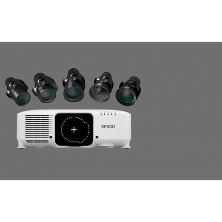 Epson EB-PU2010W - 3LCD projector - 10000 lumens (white) - 10000 lumens (colour) - WUXGA (1920 x 1200) - 16:10 - 1080p - LAN - white - 3