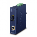 PLANET IGTP-802TS - Fibre media converter - GigE - 10Base-T, 1000Base-LX, 100Base-TX, 1000Base-T - SC single-mode  /  RJ-45 - up to 20 km - 1310 nm - TAA Compliant