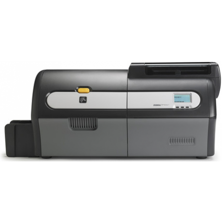 Zebra ZXP Series 7 - Plastic card printer - colour - dye sublimation / thermal transfer - CR-80 Card (85.6 x 54 mm) - 300 dpi - up to 1375 cards / hour (mono) / up to 300 cards / hour (colour) - capacity: 200 cards - USB 2.0, LAN - 2