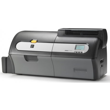 Zebra ZXP Series 7 - Plastic card printer - colour - dye sublimation / thermal transfer - CR-80 Card (85.6 x 54 mm) - 300 dpi - up to 1375 cards / hour (mono) / up to 300 cards / hour (colour) - capacity: 200 cards - USB 2.0, LAN - 1