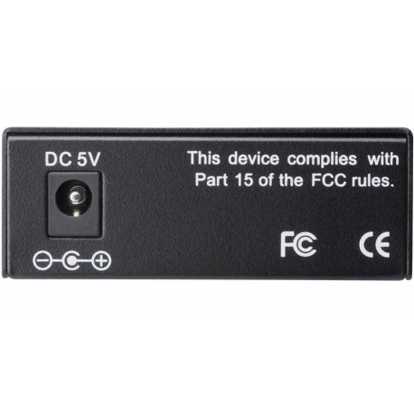 DIGITUS DN-82020-1 - Fibre media converter - 100Mb LAN - 10Base-T, 100Base-FX, 100Base-TX - RJ-45 / SC multi-mode - up to 2 km - 1310 nm - 1