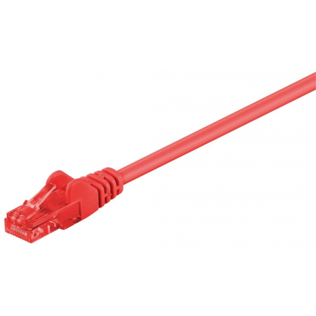 MicroConnect - Network cable - RJ-45 (M) to RJ-45 (M) - 30 m - UTP - CAT 6 - red - 0